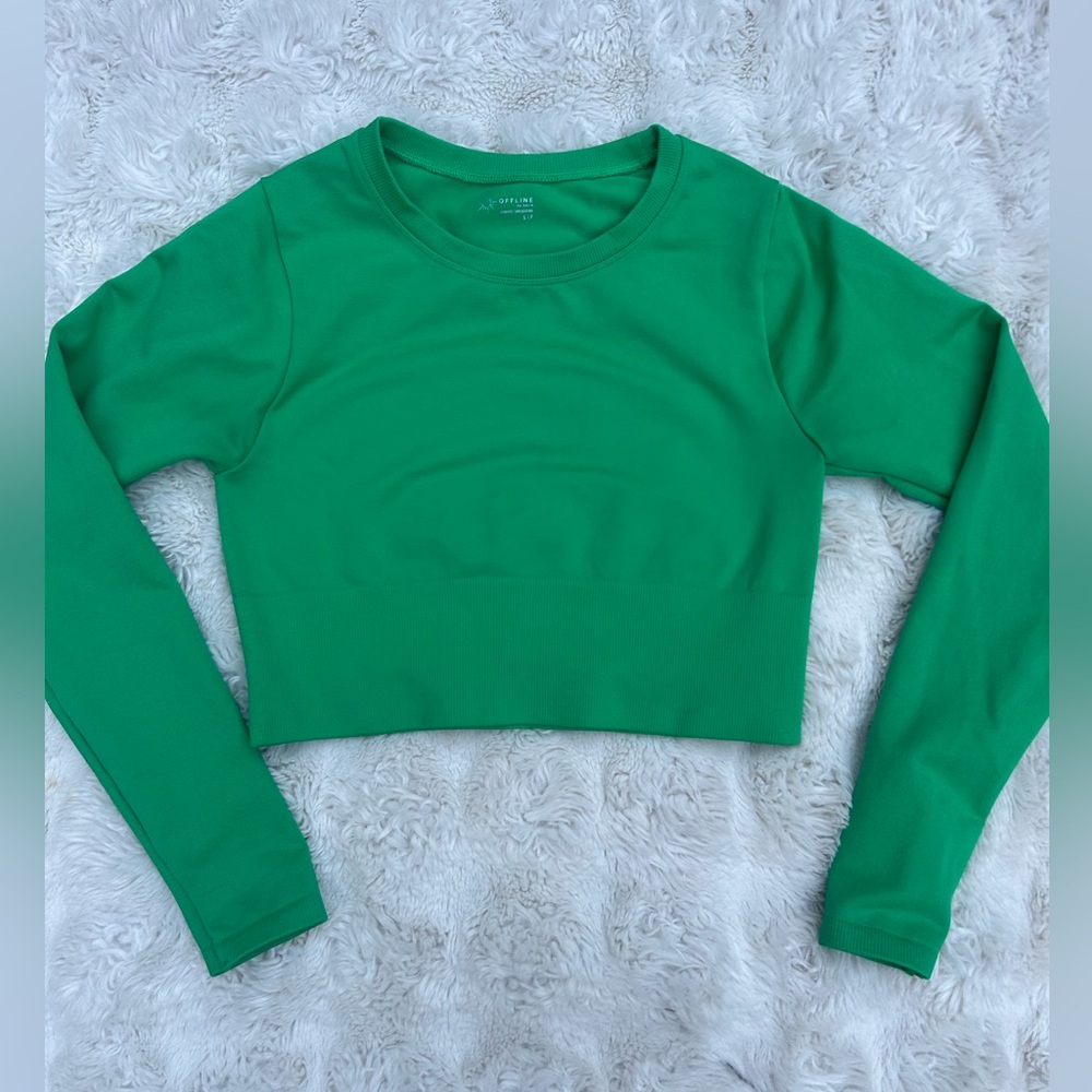 Aerie Long Sleeve Workout Top